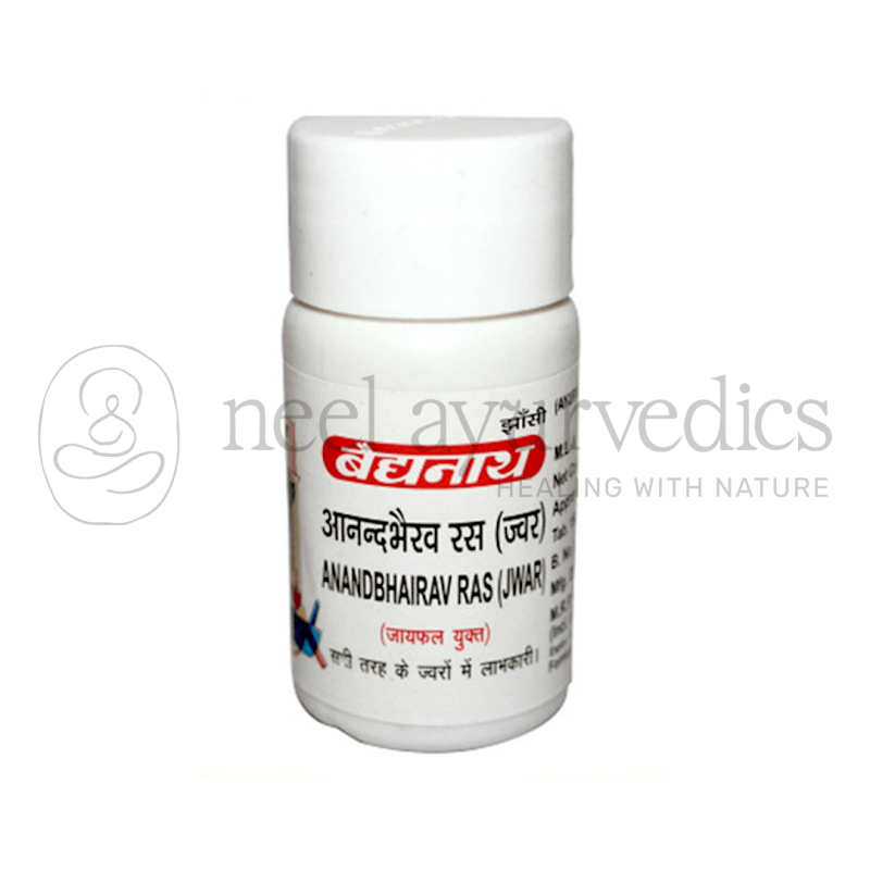 Baidyanath Anand Bhairav Ras(Jwar) – 80 Tab