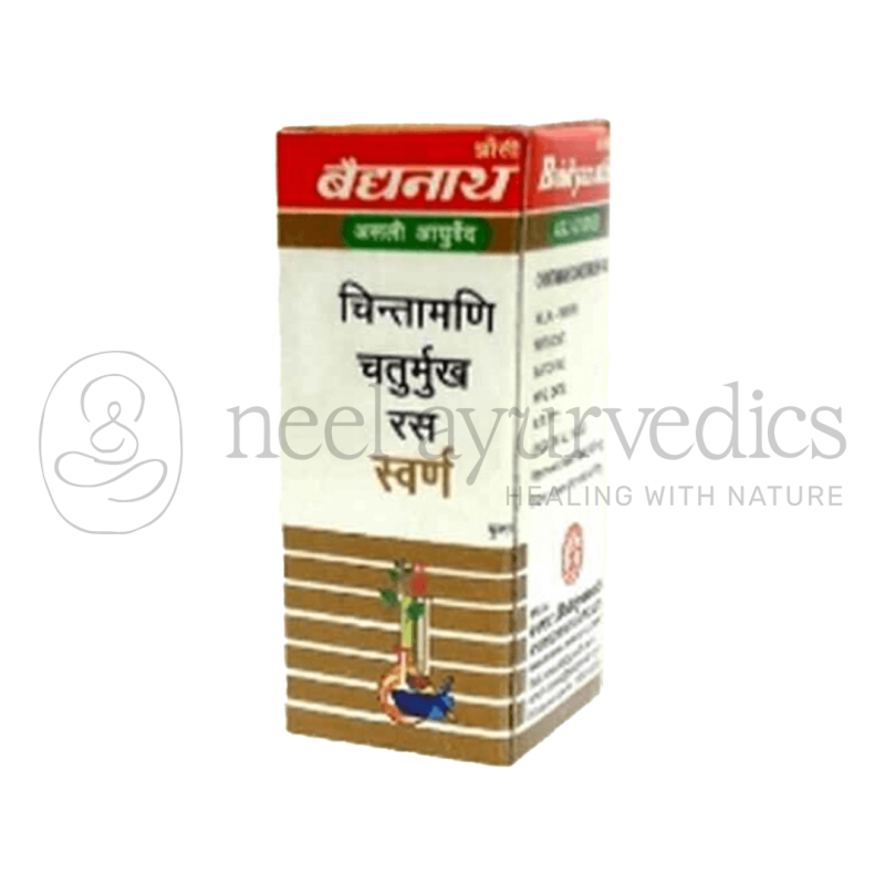 Baidyanath Chintamani Chaturmukh Ras(S.M.A) – 10 Tablets