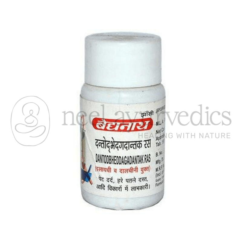 Baidyanath Dantobhedgadantak Ras – 80 Tablets