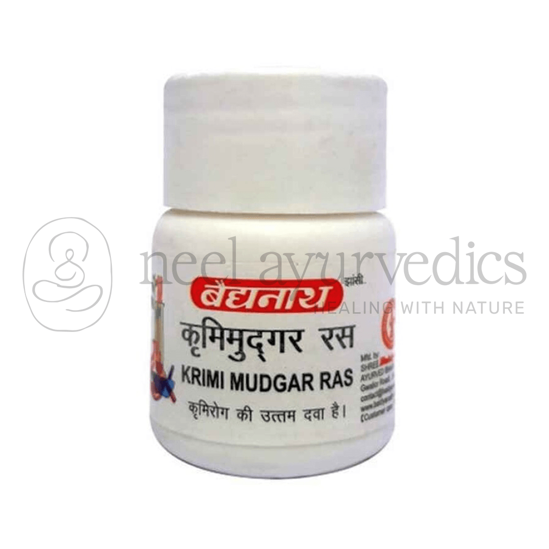 Baidyanath Krimi Mudgar Ras – 40 Tablets Baidyanath Krimi Mudgar Ras – 40 Tablets