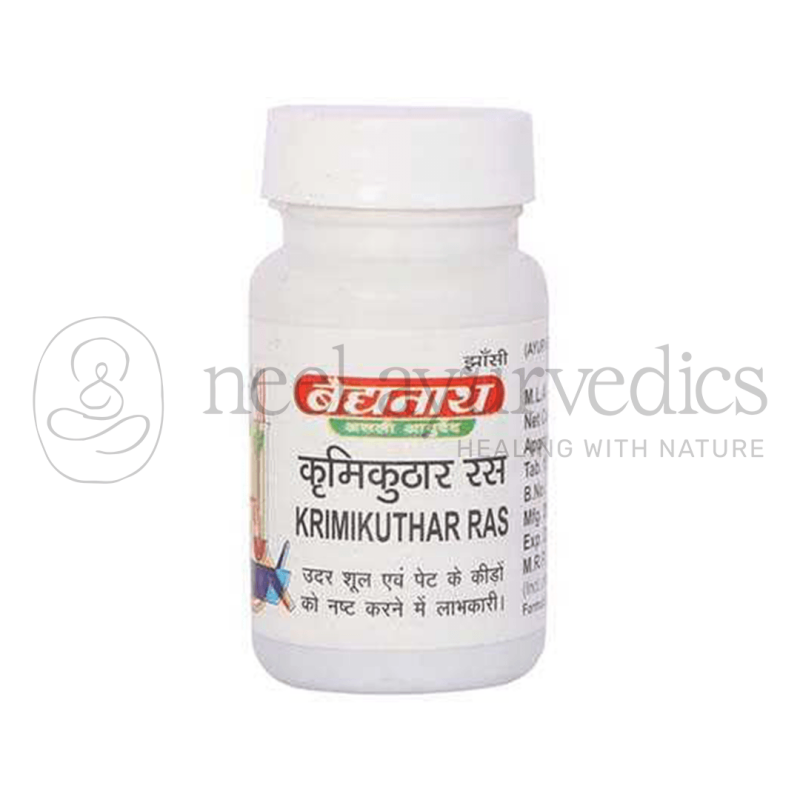 Baidyanath Krimikuthar Ras – 80 Tablets