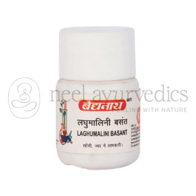 Baidyanath Laghumalni Basant Ras – 40 Tablets