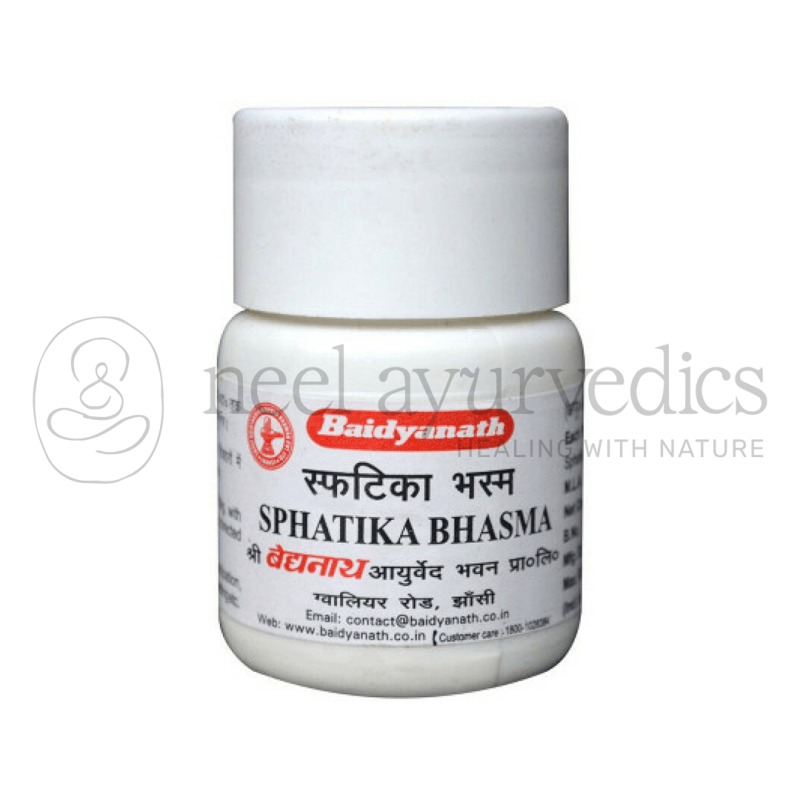 Baidyanath Sphatika Bhasma – 15gm