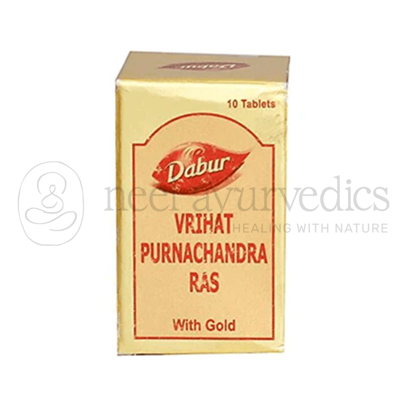 Dabur Vrihat Purnachandra Ras (Gold) – 10 Tab.