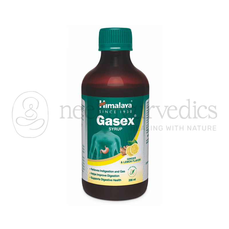 Himalaya Gasex Ginger & Lemon Syrup – 200 Ml