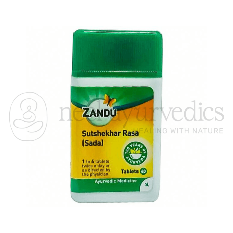 Zandu Sutshekhar Rasa – 40 Tab
