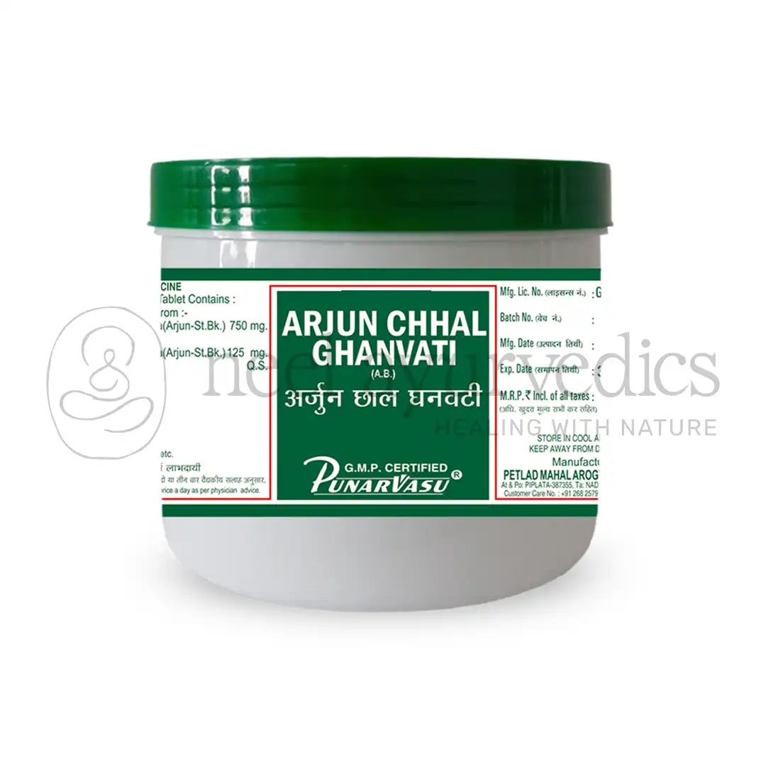 Punarvasu Arjunchhal Ghanvati – 500gm Punarvasu Arjunchhal Ghanvati – 500gm