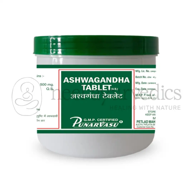 Punarvasu Ashwagandha Tablet (Bulk Pack) – 500g