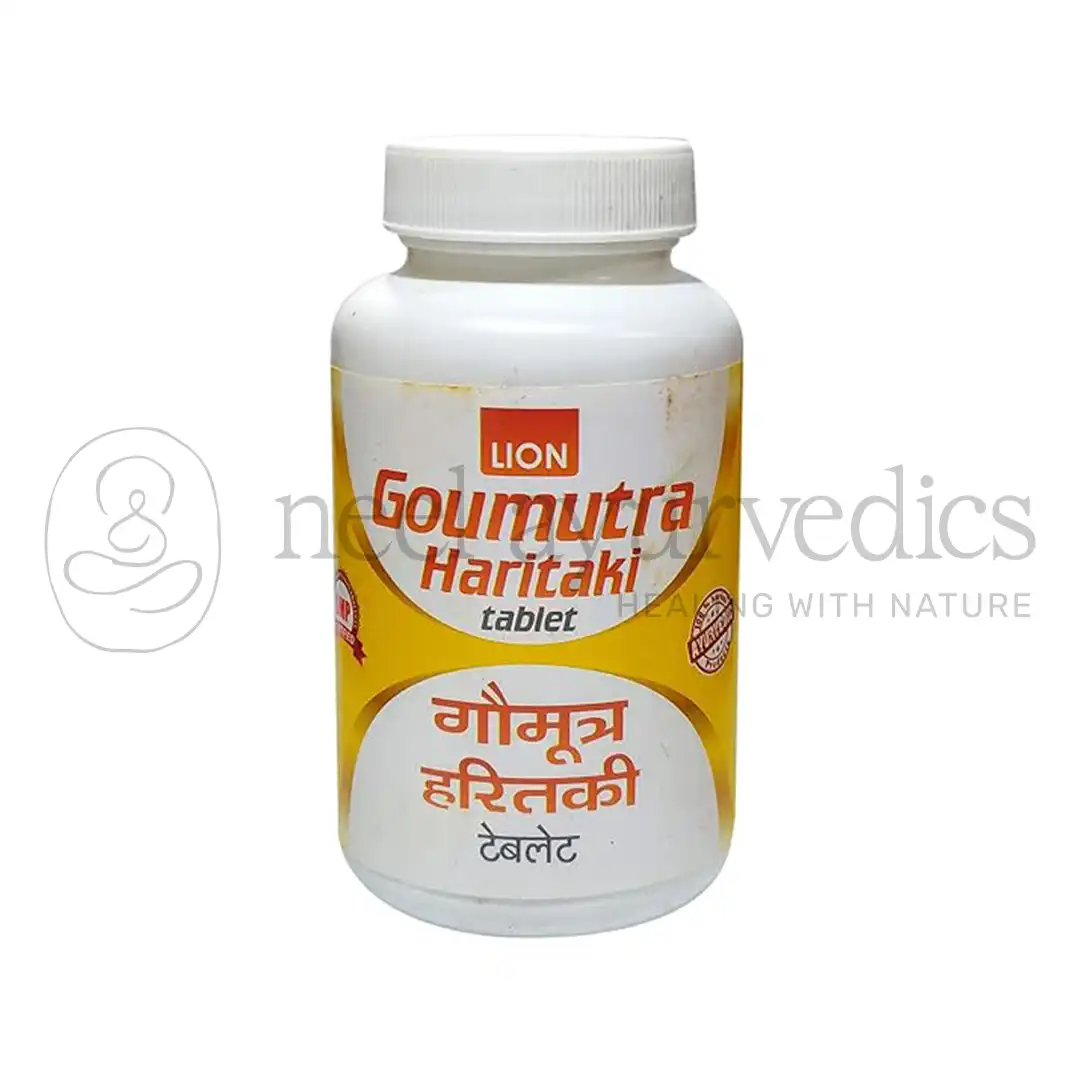 Lion Goumutra Haritaki Tablet – 100 Tab Lion Goumutra Haritaki Tablet – 100 Tab