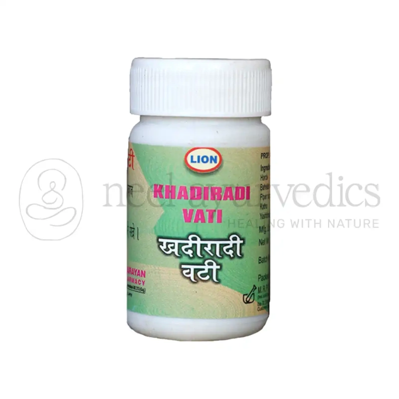 Lion Khadiradi Vati – 10 Gm