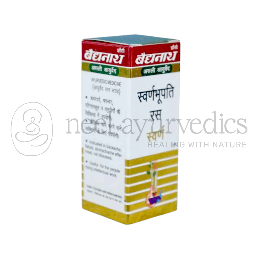 Baidyanath Swarna Bhupati Ras(Swarna) – 8 Tab Baidyanath Swarna Bhupati Ras(Swarna) – 8 Tab