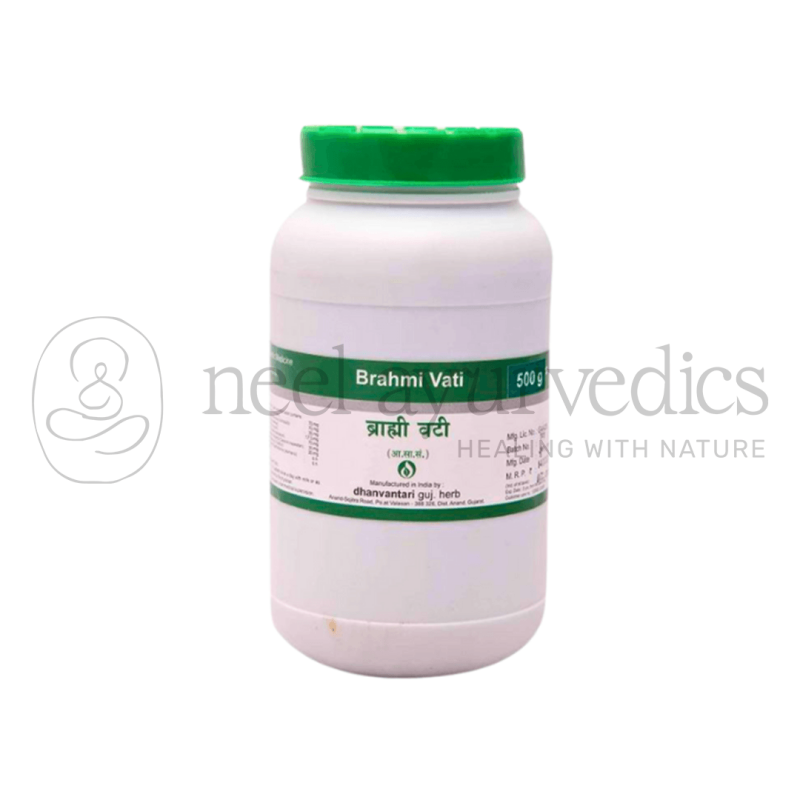 Dhanvantari Brahmi Vati Tablets Grams - 500 gm