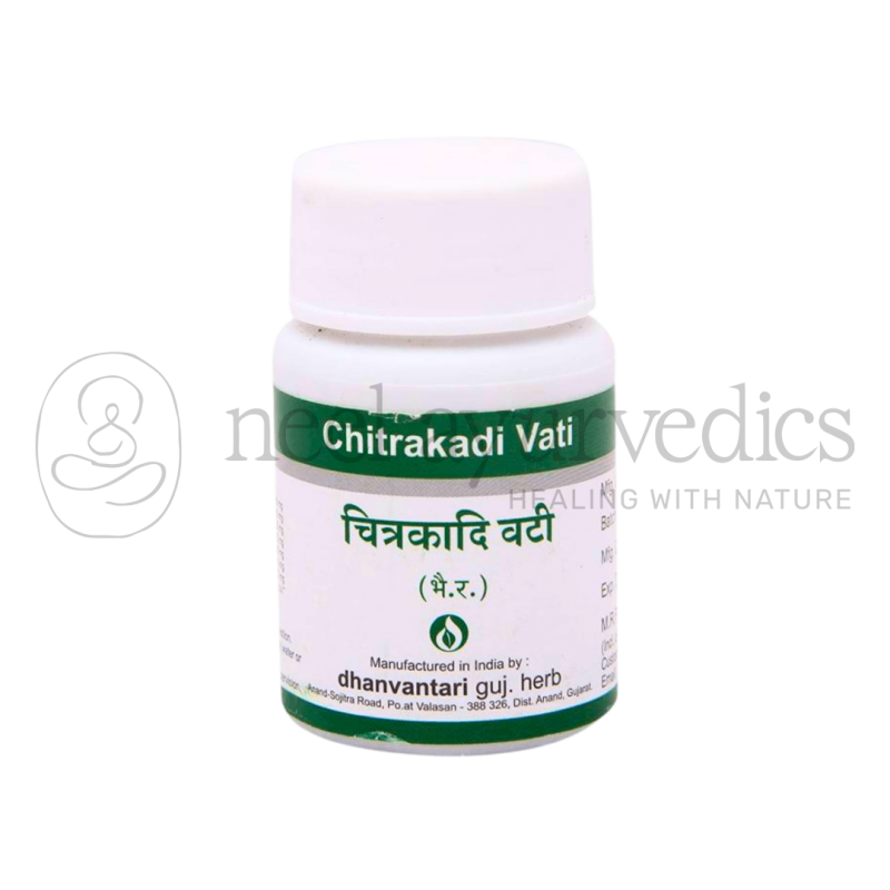 Dhanvantari Chitrakadi Vati Tablets Grams - 60 tab