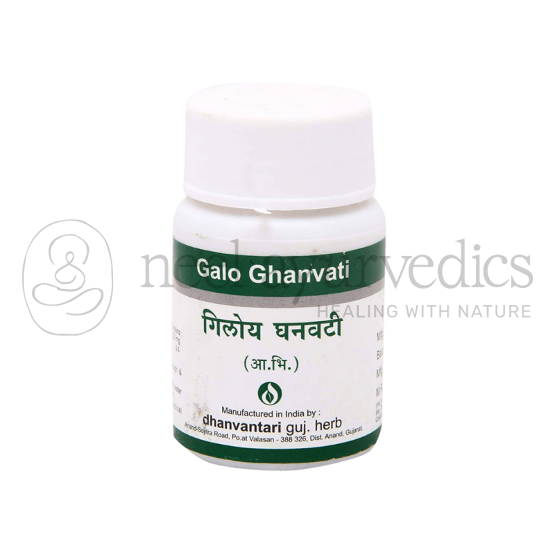 Dhanvantari Giloy Galo Ghanvati Tablets Grams