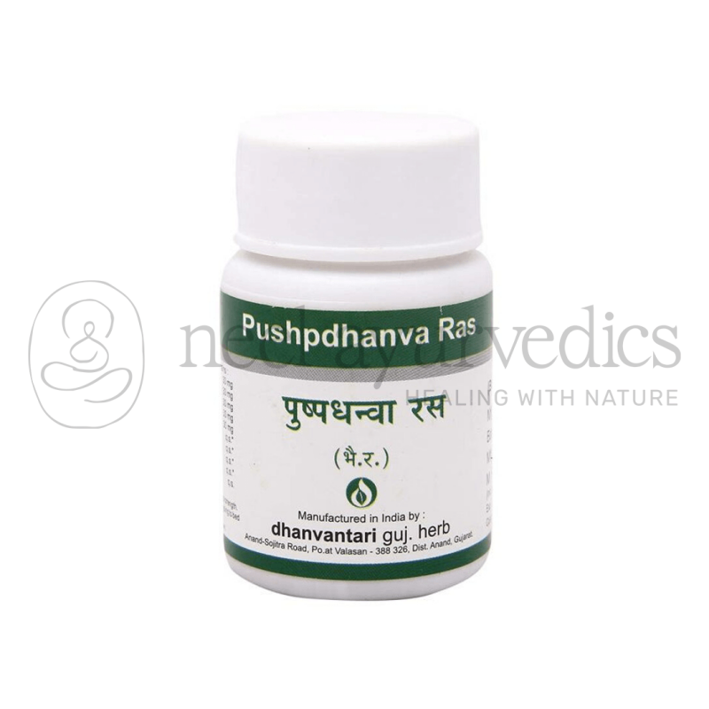 Dhanvantari Pushpdhanva Ras Tablets Grams