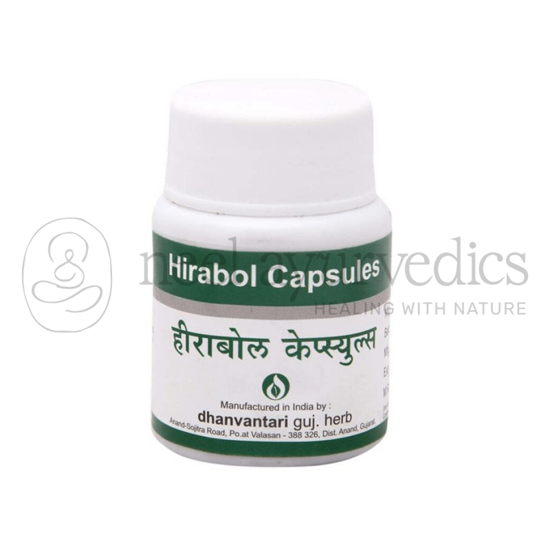Dhanvantari Hirabol Capsule – 30 Tab