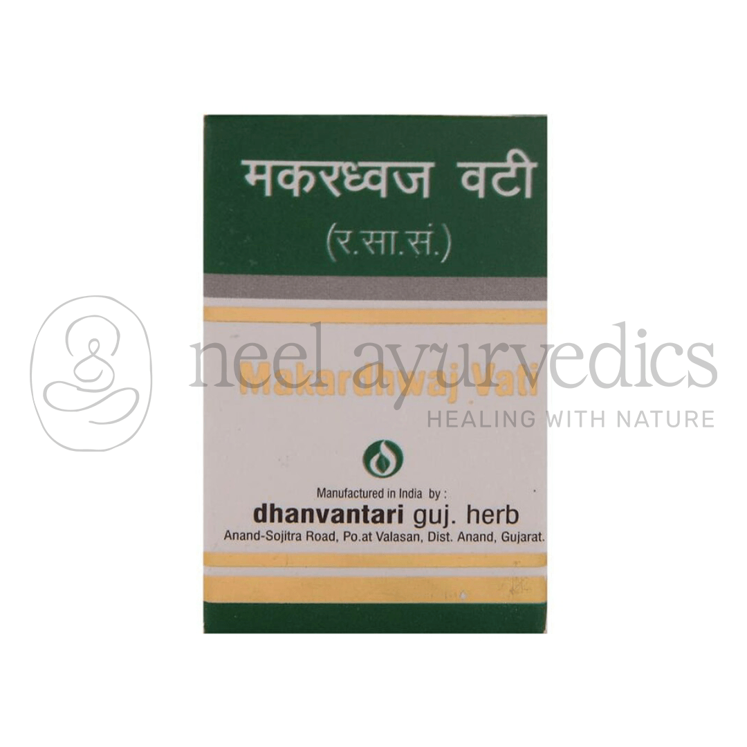 Dhanvantari Makardhwaj Vati Dhanvantari Makardhwaj Vati
