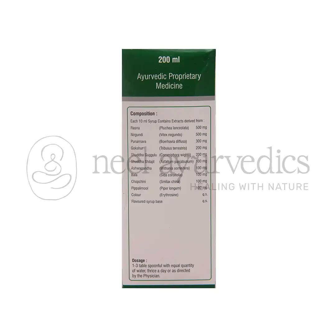 Dhanvantari Rumonyog Syrup – 200 Ml ingrediants Dhanvantari Rumonyog Syrup – 200 Ml