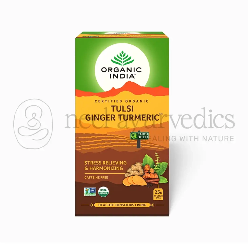 Organic India Tulsi Ginger Turmeric