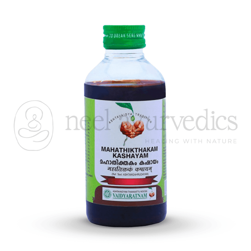 Vaidyaratnam Mahathikthakam Kashayam