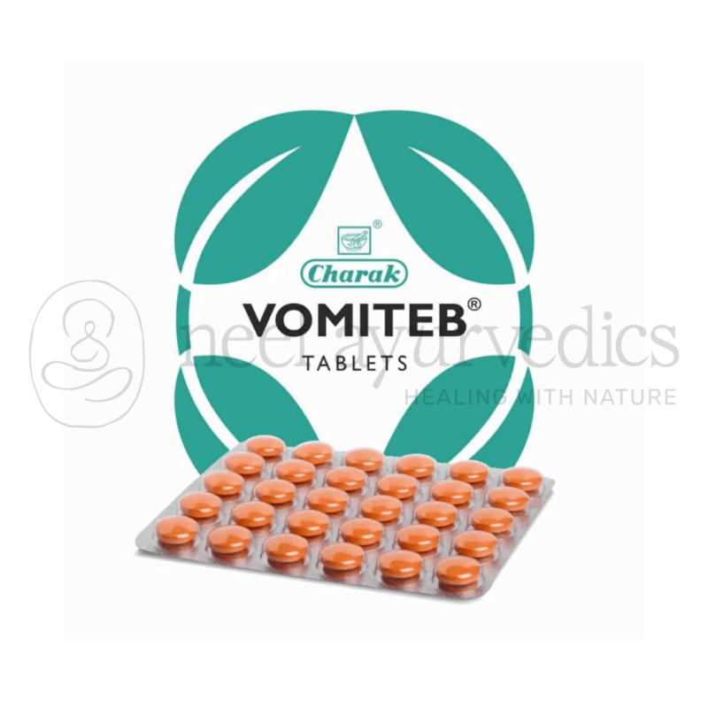 Charak Vomiteb Tablet – 30 Tab