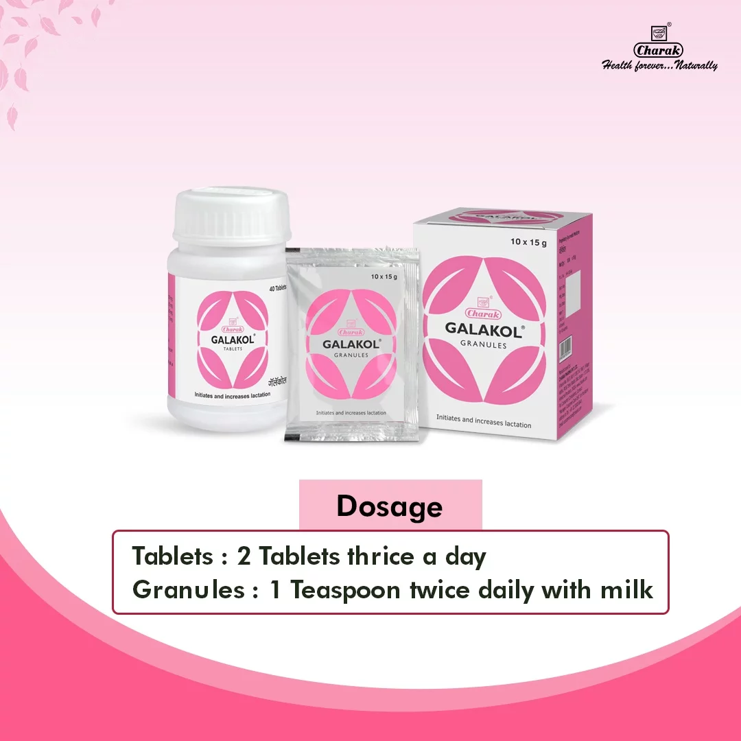 Charak Galakol Granules – 200 Gm