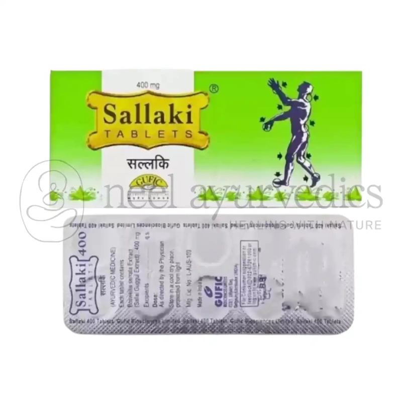 Gufic Sallaki 400 Mg – 10 Tabs
