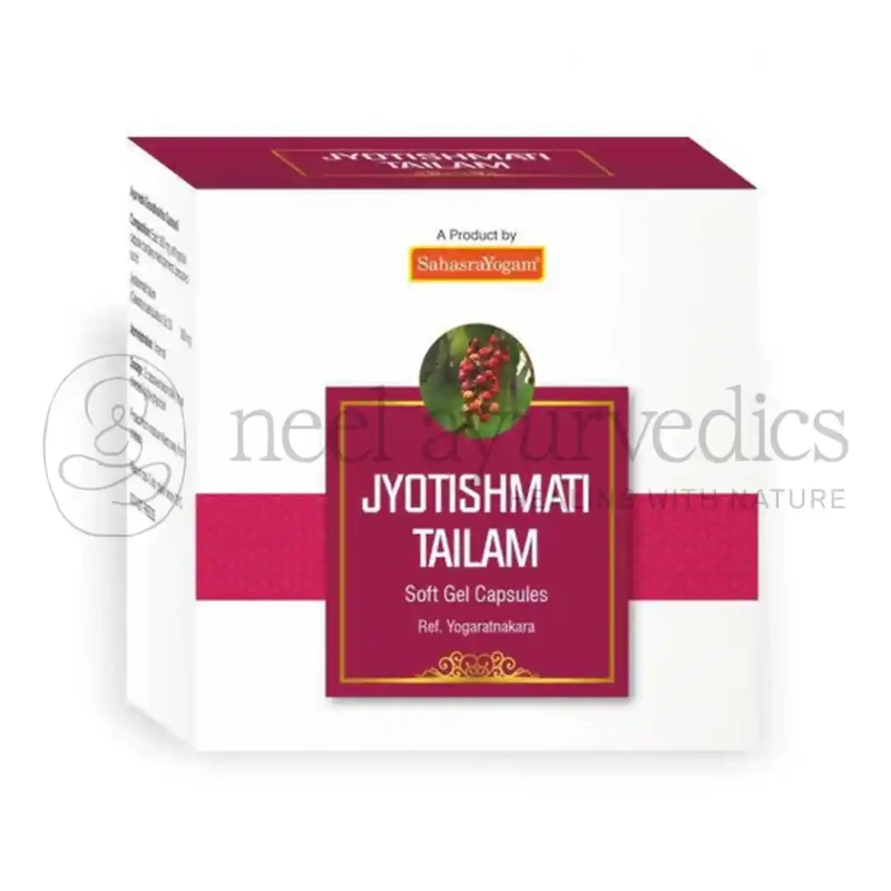 Sahasrayogam Jyotishmati Tailam Capsules 300 Mg