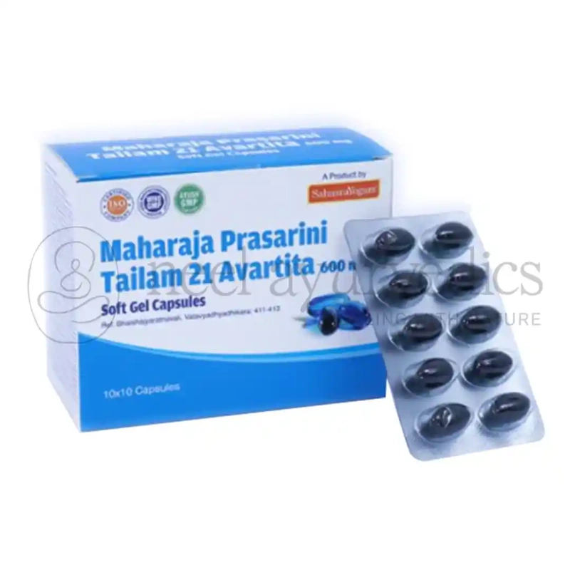 Sahasrayogam Maharaja Prasarini Tailam 21 Avarti 600 Mg