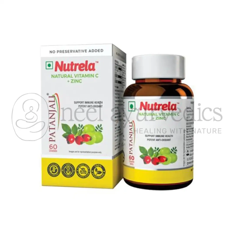 Patanjali Nutrela Vit C+ Zinc Natural