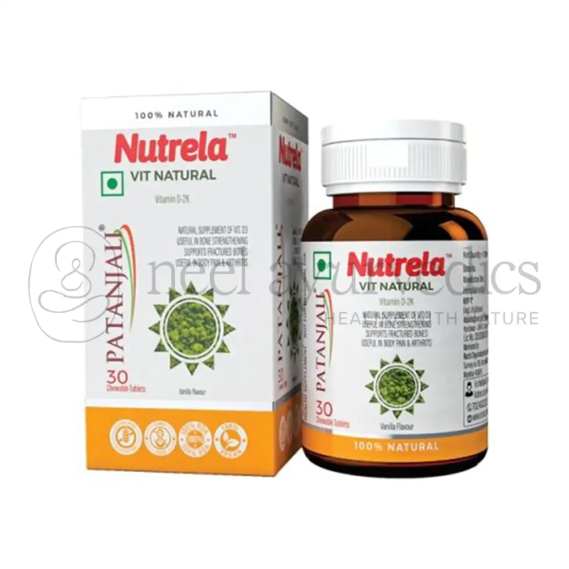 Patanjali Nutrela Vit D2k Nturl Vanilla