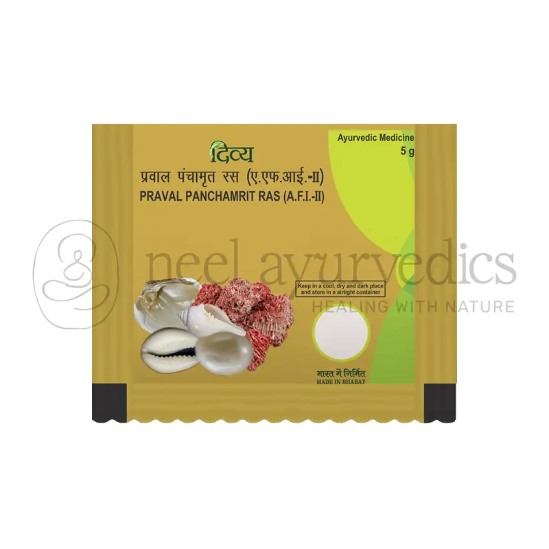 Patanjali Praval Panchamrit Ras – 5 Gm