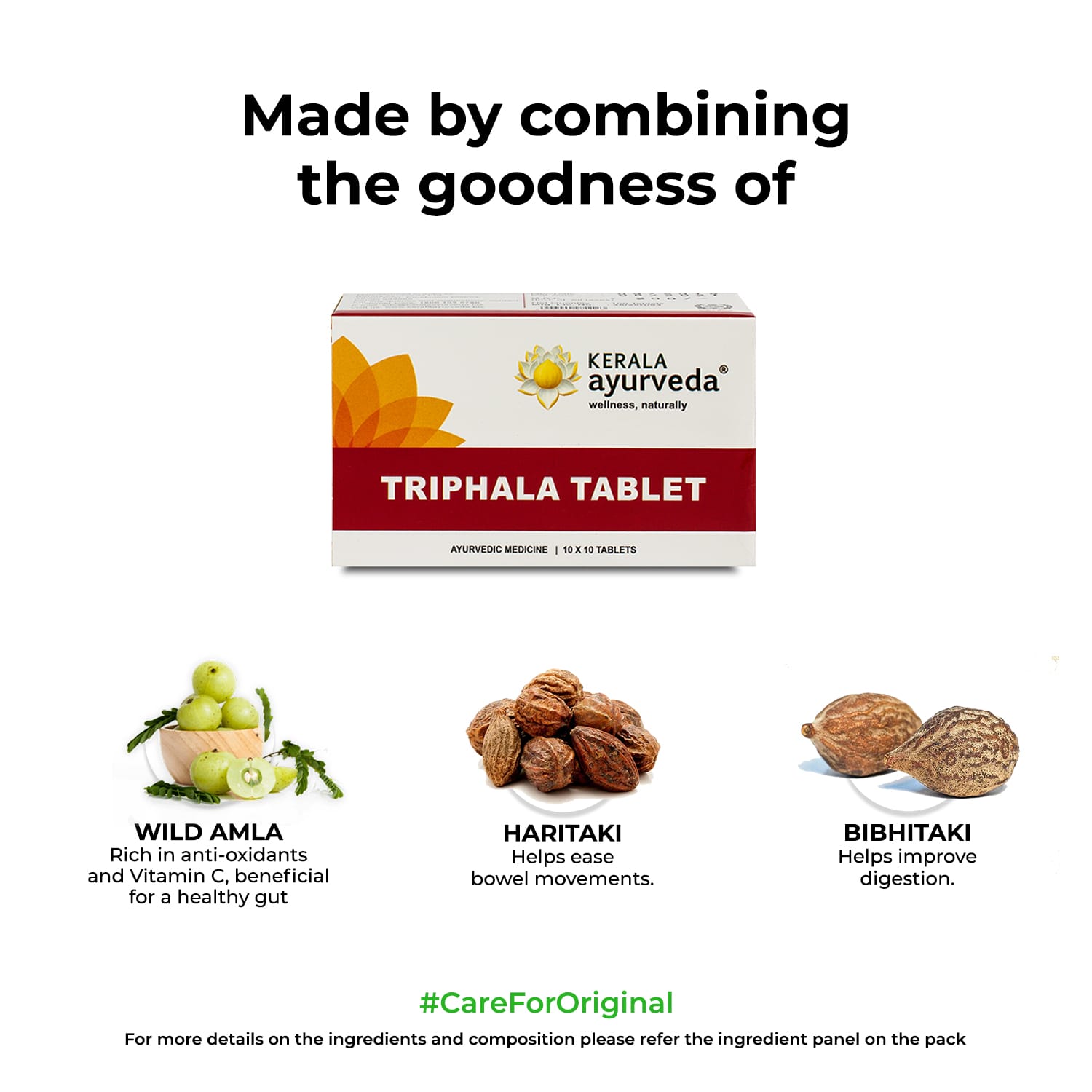 Kerala Ayurveda Thriphala Tablet – 100 Tab