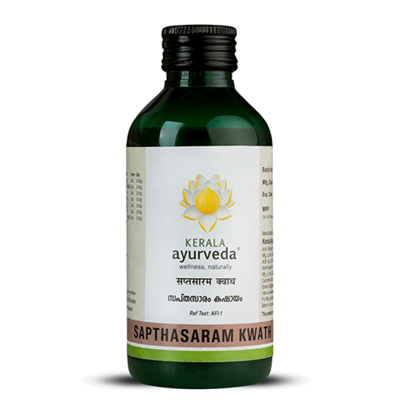Kerala Ayurveda Sapthasaram Kwath - 200 ml (Pack Of 2)