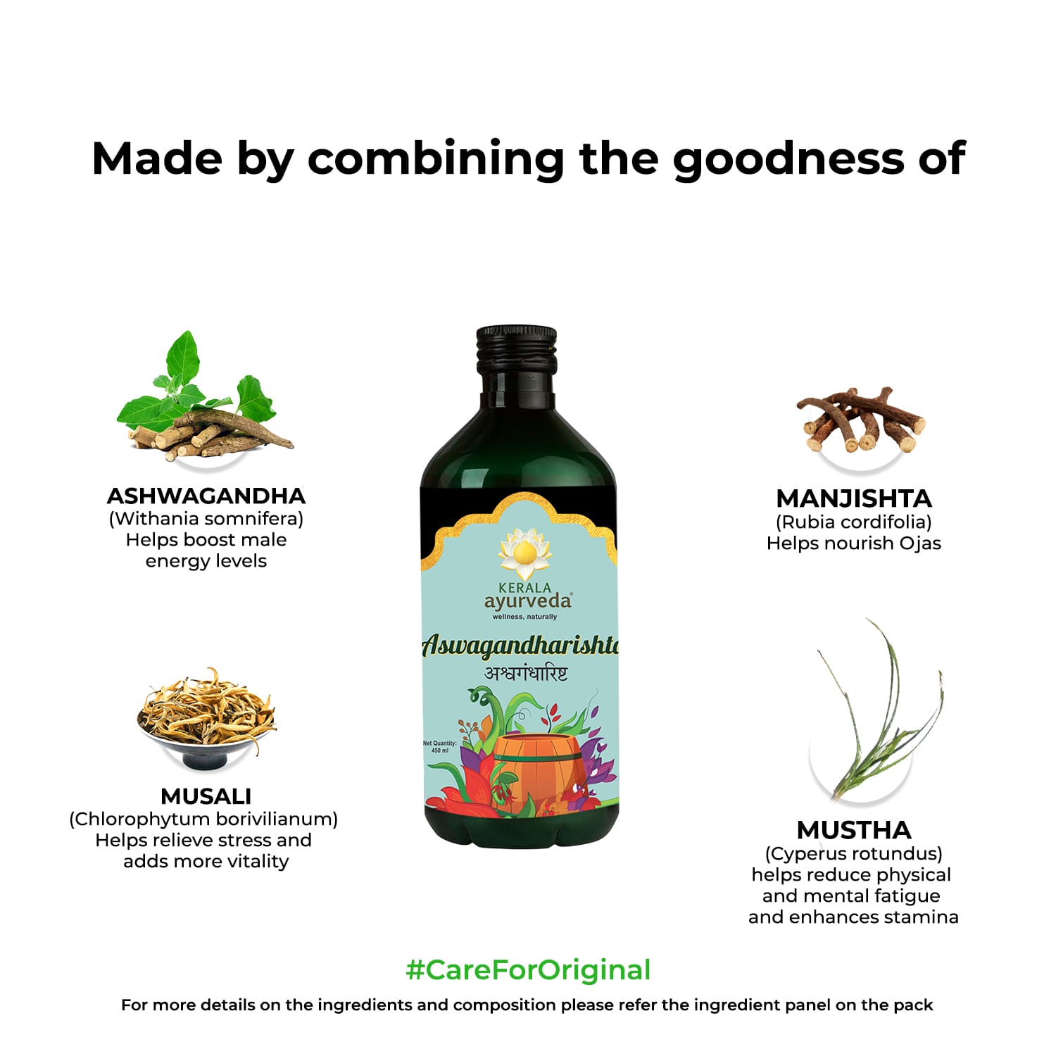 Kerala Ayurveda Aswagandharishtam – 450 ml