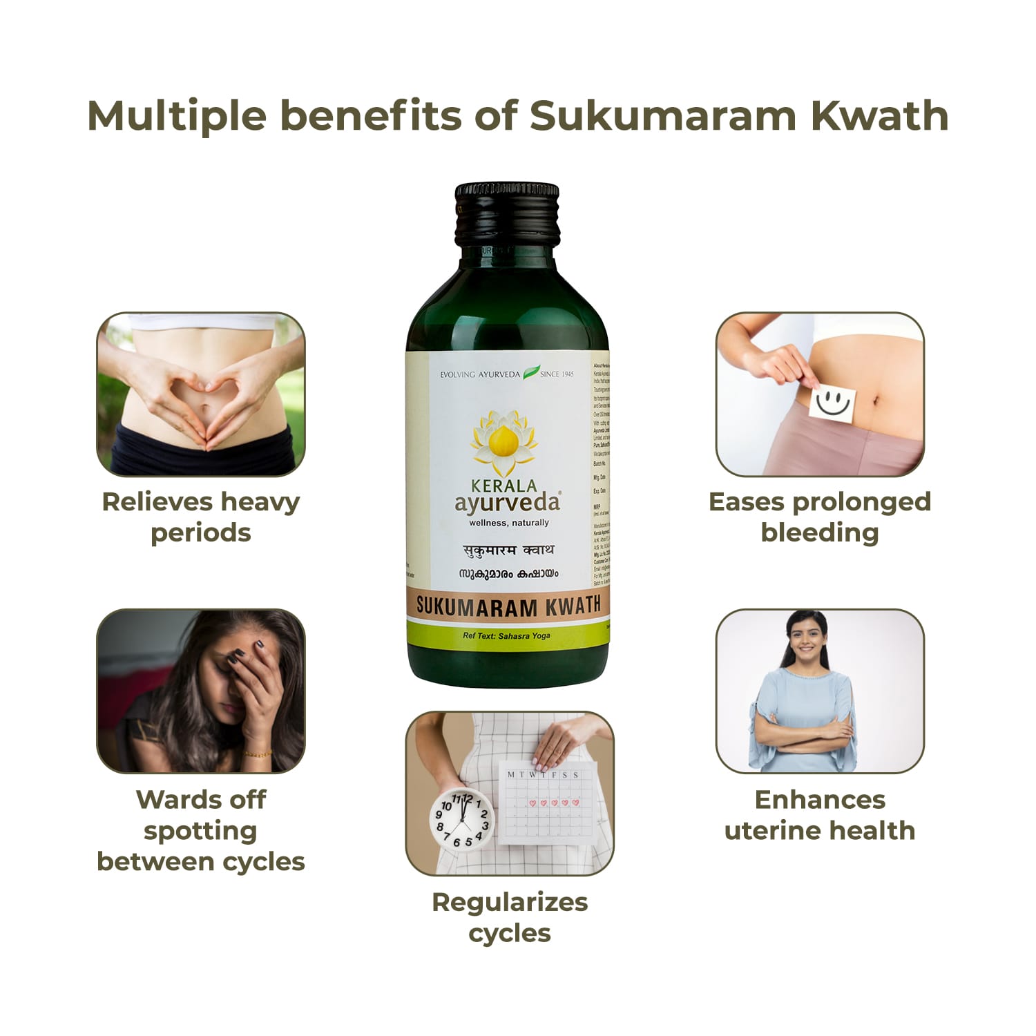 Kerala Ayurveda Sukumaram Kwath – 200 ml
