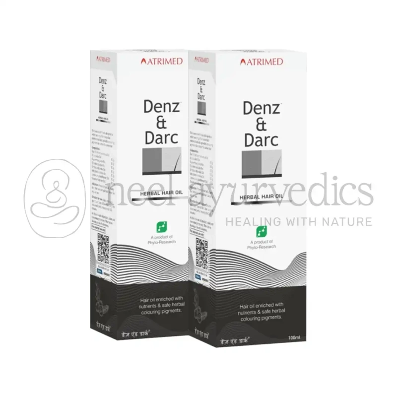 Atrimed Denz & Darc Herbal Hair Oil -100 Ml