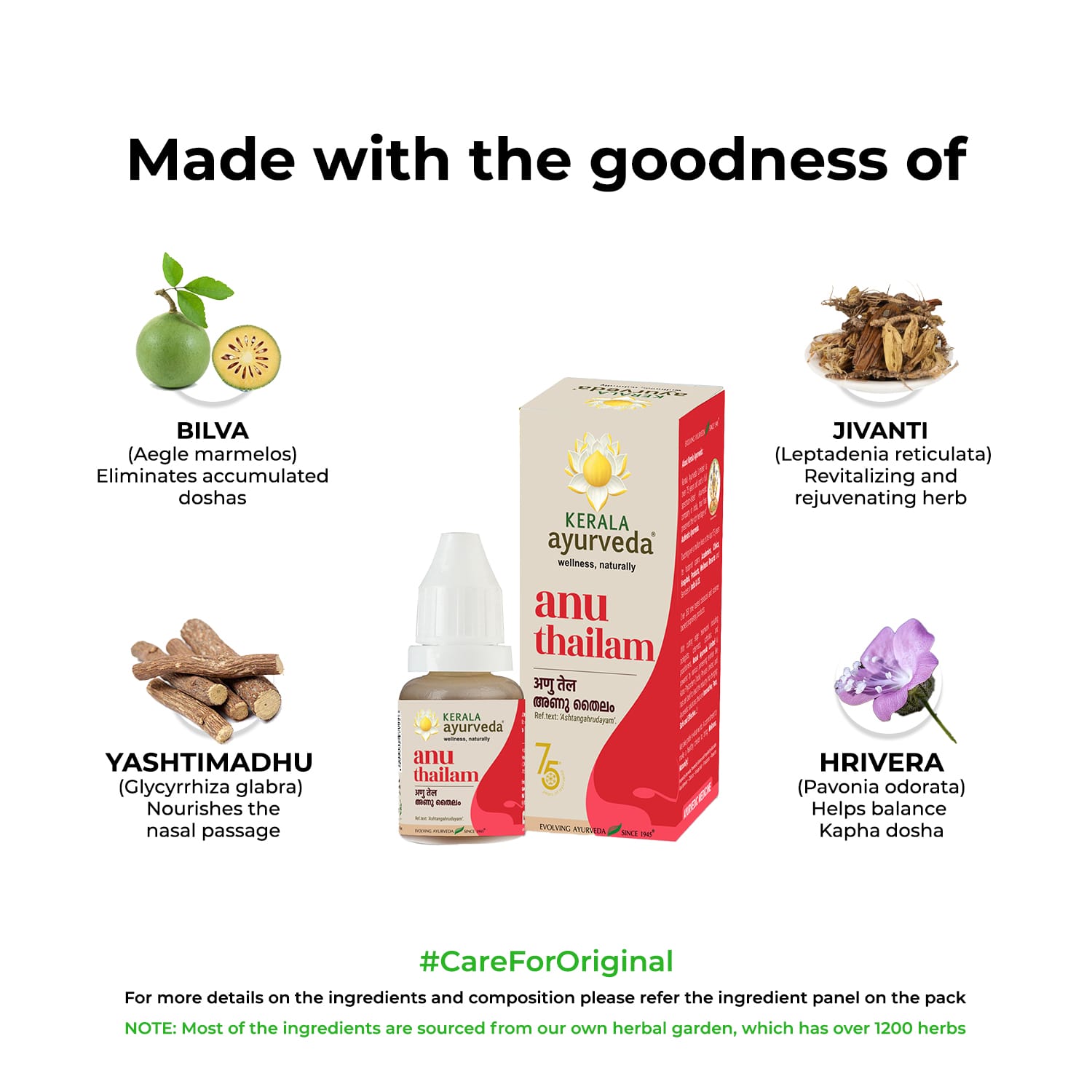 Kerala Ayurveda Anu Thailam -10 ml