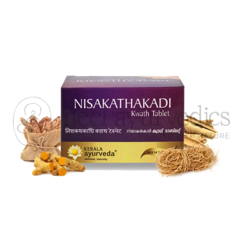 Kerala Ayurveda Nisakathakadi Kwath Tablet