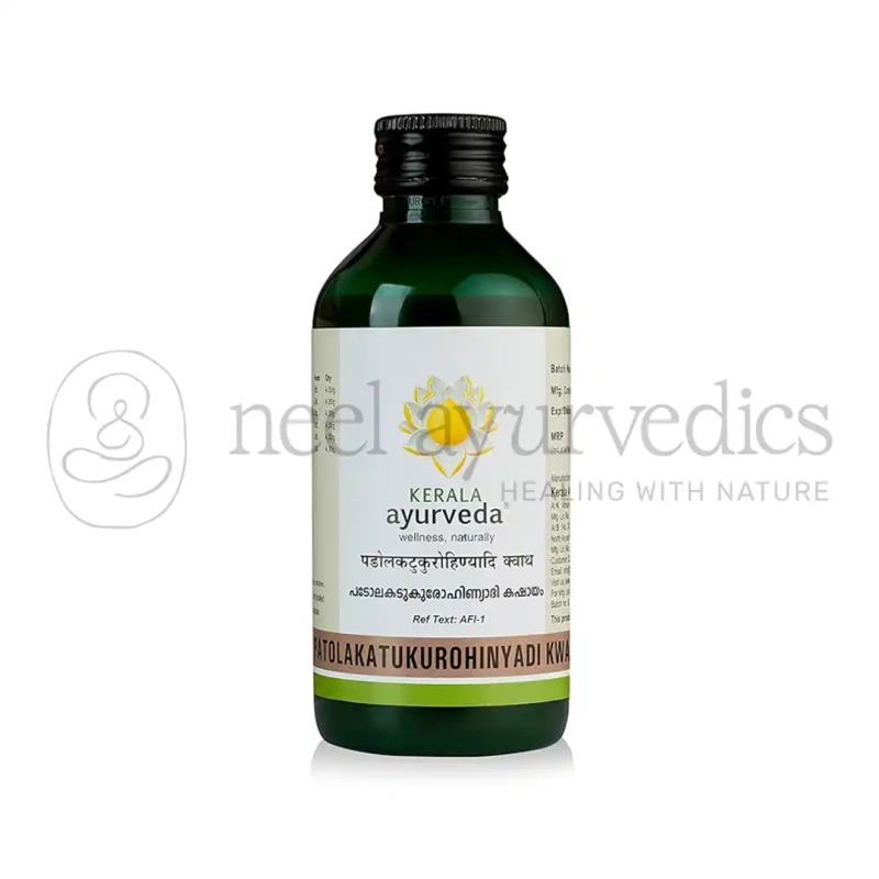 Kerala Ayurveda Patolakadukurohinyadi Kwath – 200 ml