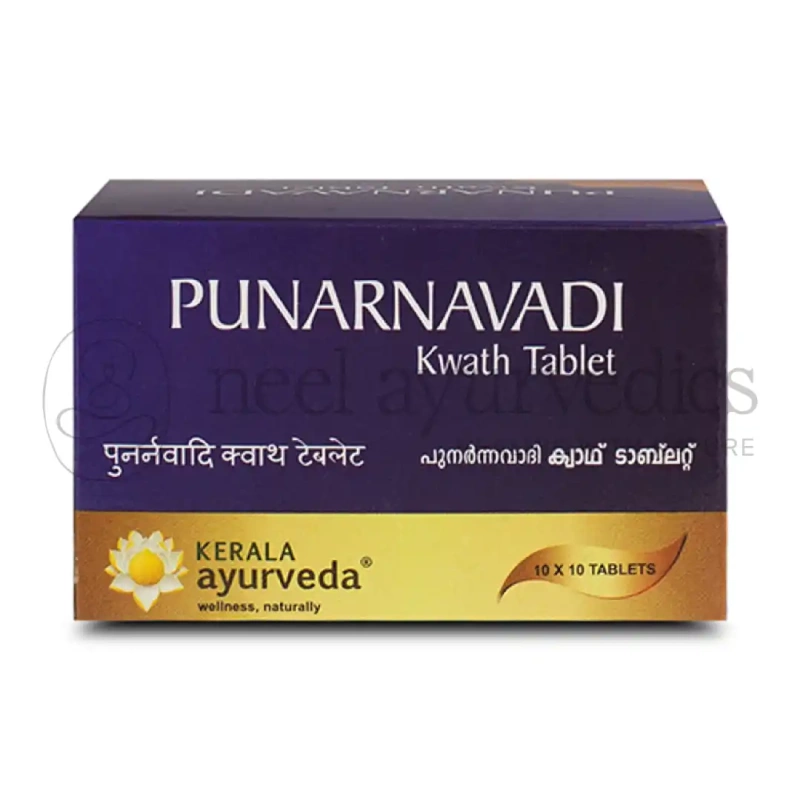 Kerala Ayurveda Punarnnavadi Kwath Tablet – 100 Tab