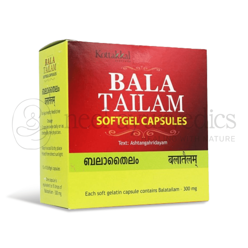 Kottakkal Arya Vaidya Sala Bala Tailam Soft Gel Capsule