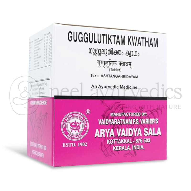 Kottakkal Arya Vaidya Sala Guggulutiktam Kwatham Tablet