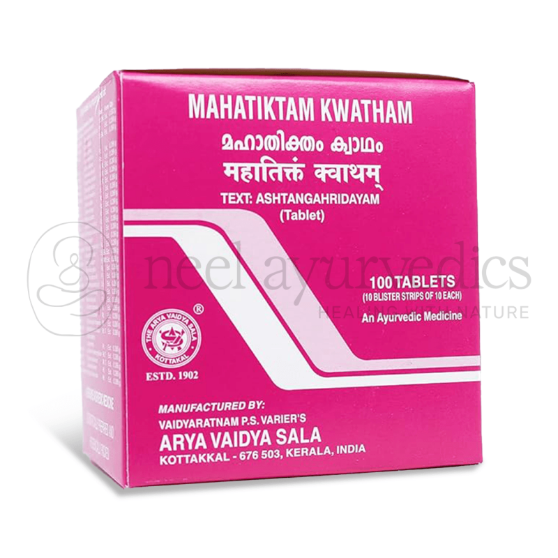 Kottakkal Arya Vaidya Sala Mahatiktam kwatham Tablet – 100 Tab