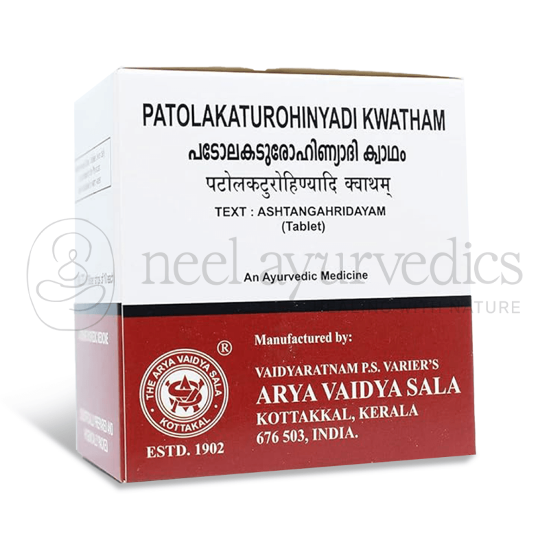 Kottakkal Arya Vaidya Sala Patolakaturohinyadi Kwatham (Tablet)