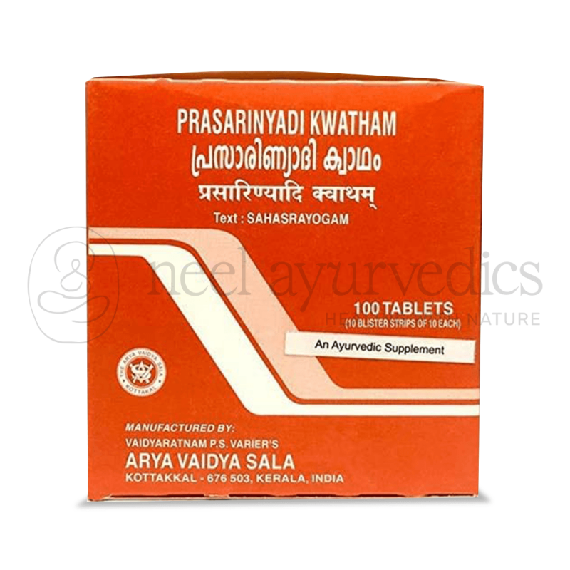Kottakkal Arya Vaidya Sala Prasarinyadi kwatham -Tablet