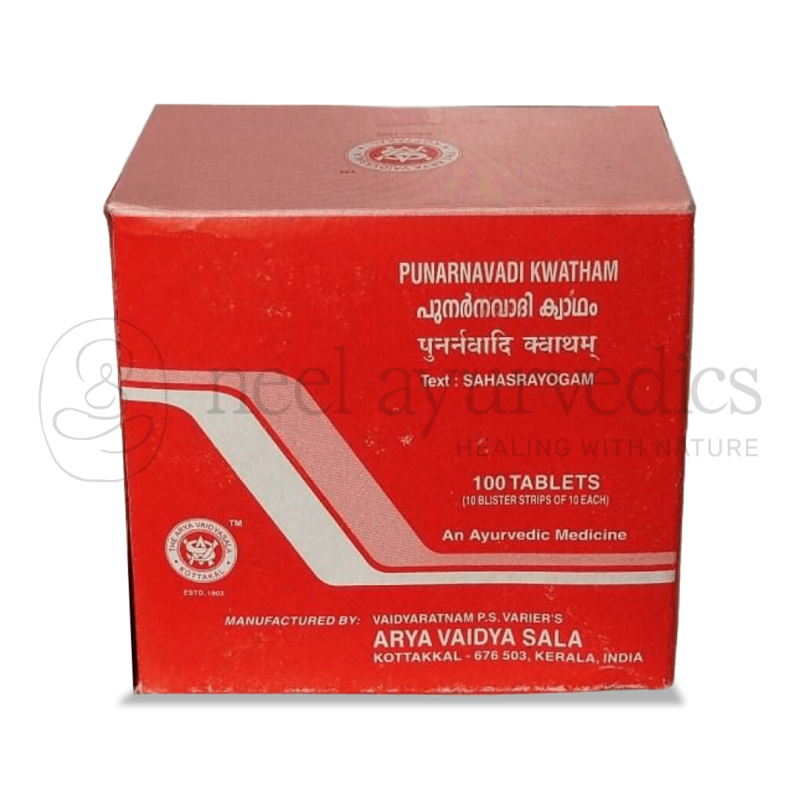 Kottakkal Arya Vaidya Sala Punarnavadi kwatham -Tablet