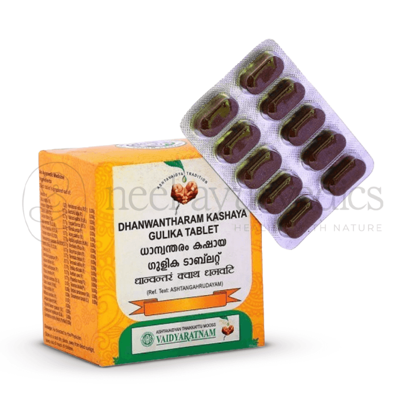 Vaidyaratnam Dhanwantharam Kashaya Gulika