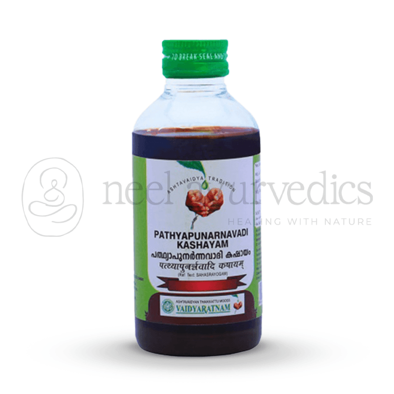 Vaidyaratnam Pathyapunarnavadi Kashyam – 200 ml