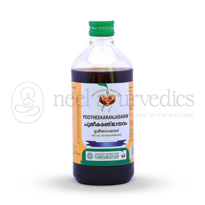 Vaidyaratnam Pootheekaranjasavam – 450 ml